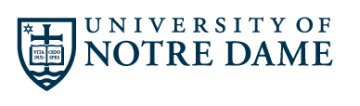 notre dame logo